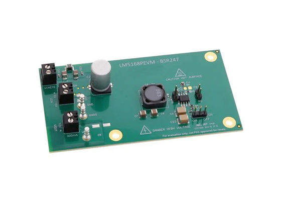 LM5168PEVM 組み込みソリューション 300mA 115V DC/DC降圧レギュレータ評価ボード