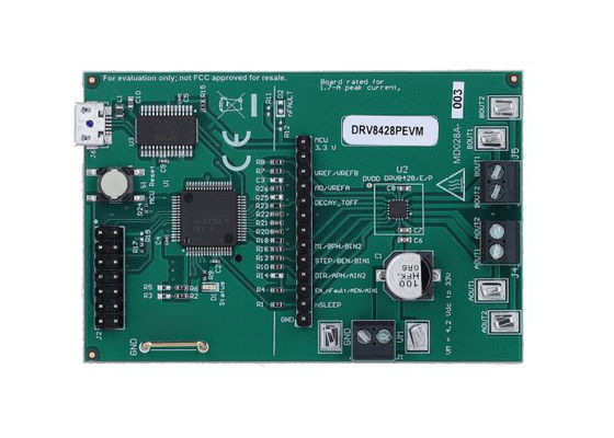 DRV8428EVM 組み込みソリューション DRV8428 STEP/DIR 制御インターフェース ステッピングモータドライバボード