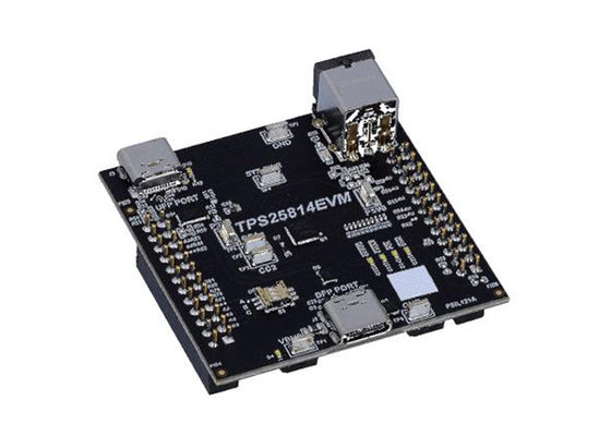 TPS25814EVM 組み込みソリューション USB Type-C DFP ポートコントローラー評価モジュール