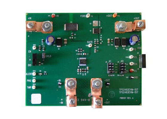 TPS2483EVM-157 組み込みソリューション ホットスワップコントローラ TPS2483 eFuse 評価モジュール