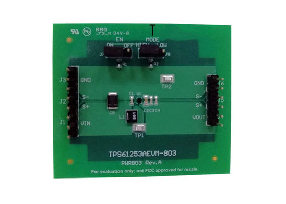TPS61253AEVM-803 組み込みソリューション 3.5MHz 2.3V ～ 5.5V ブーストコンバータ評価モジュール