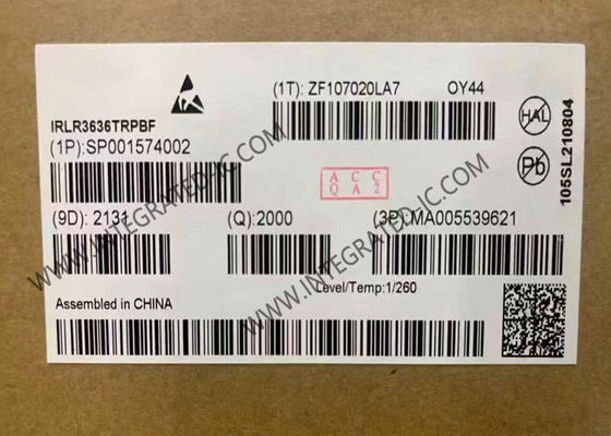 IRLR3636TRPBF 60V 99A パワーMOSFETトランジスタ HEXFET Nチャネル、6.8 mオーム RDS(ON) DPAK-3パッケージ