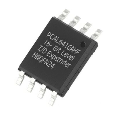 PCAL6416AHF Integrated Circuit Chip 16-Bit I/O Expander with 400 kHz Clock Frequency and 25 mA Output Current
