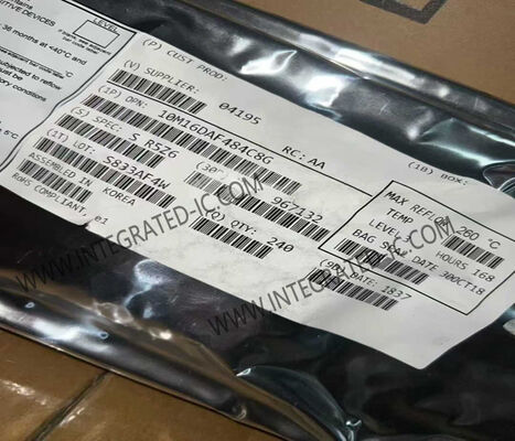 フィールドプログラム可能なゲート配列 10M16DAF484C8G 484FBGA MAX 10 FPGA統合回路 549kbit 450 MHz