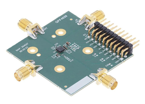 QPF4659EVB Embedded Solutions 6GHz Wi-Fi 7 High Power Front End Evaluation Board