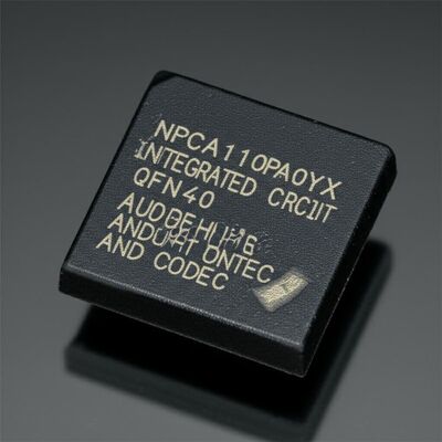 NPCA110PA0YX 24 ビット解像度 96 dB SNR オーディオ強化エンジンと MaxxAudio アルゴリズムを搭載した CODEC を搭載した統合回路チップ