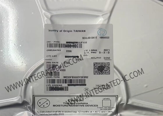 MC33FS5502Y3ES 15mA 自動車用電源管理IC 56-VFQFN 統合回路チップ