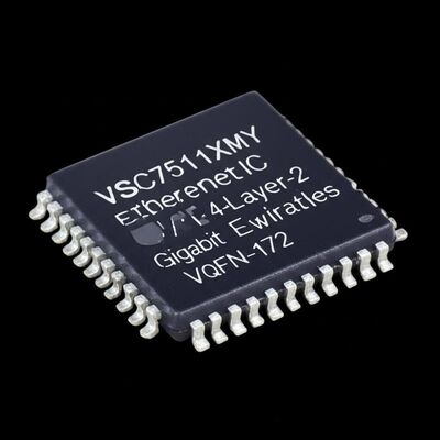 VSC7511XMY イーサネットIC 1.2V 4ポート層-2 ギガビット イーサネット スイッチ VQFN-172 パッケージ