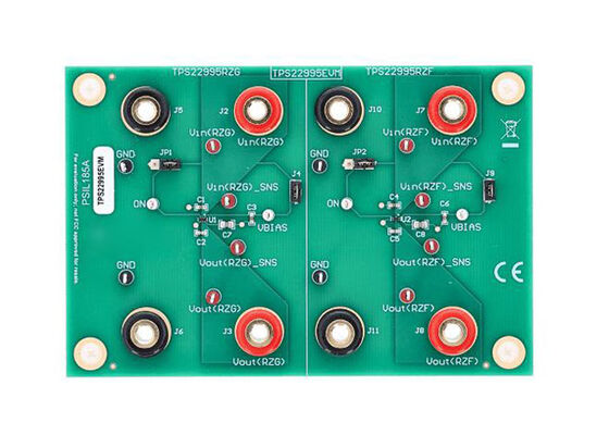 TPS22995EVM 組み込みソリューション TPS22995 負荷スイッチ評価モジュール