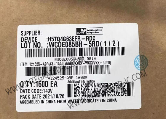 H5TQ4G63EFR-RDC 4Gbit DDR3 SDRAMメモリICチップ,高密度アプリケーション用のFBGA-96パッケージで2133Mbpsデータ転送速度