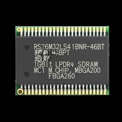RS256M32LS4D1BNR-46BT メモリICチップ 1Gbit LPDDR4 SDRAM、256Mb x 32ビット構成、FBGA-200パッケージで8.53 GB/sのデータ転送速度