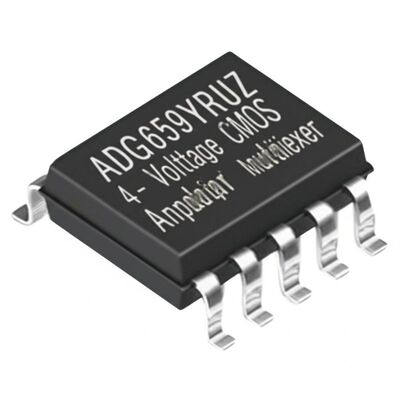 ADG659YRUZ 4チャネル低電圧CMOS アナログマルチプレクサーICチップ 75オームオン抵抗