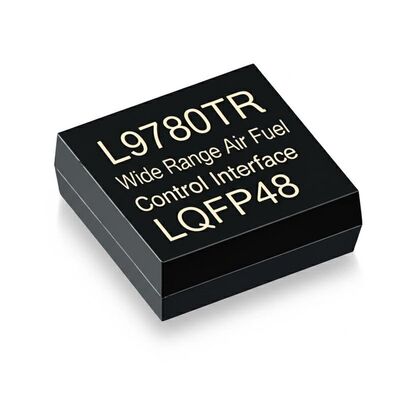 L9780TR センサー IC ワイドレンジ 空気燃料センサー インターフェース LQFP-48 パッケージの 4.9V ~ 5.1V 供給電圧