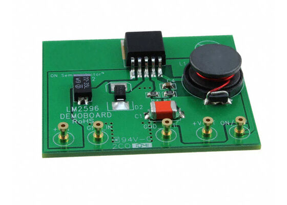 LM2596ADPBCKGEVB 組み込みソリューション 3A 4.5V～40V DC/DCステップダウン評価ボード