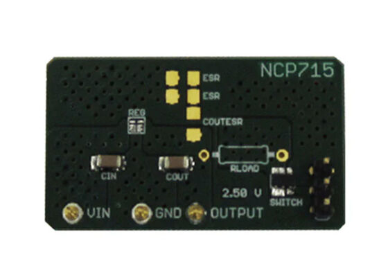 NCP715MXTBGEVB 組み込みソリューション 50mA 6V から 24V 線形電圧調節器評価委員会