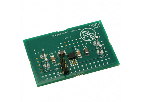 NCP692MN25T2GEVB 組み込みソリューション 1チャネル 6V 1A 線形電圧調節器評価板