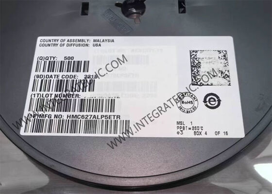 HMC627ALP5ETR 統合回路チップ 6 ビットデジタル変数増幅器 50MHz ~ 1GHz 周波数と高出力 IP3 + 36 dBm