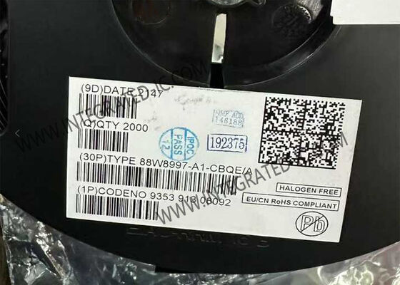 88W8997-A1-CBQE デュアルバンド 2x2 Wi-Fi 5 および BT 5.3 チップ搭載ワイヤレス通信モジュール