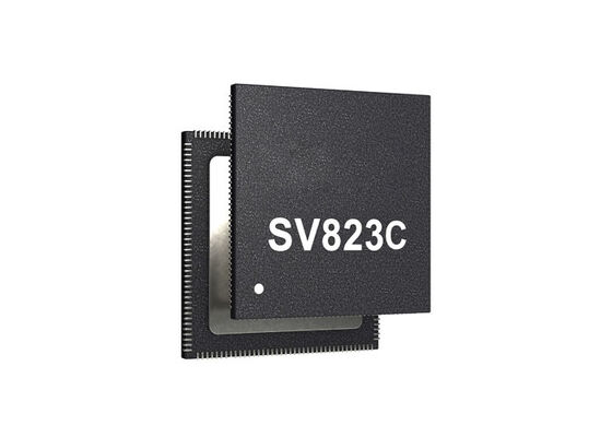 SV823C AIプロセッサチップ、1.0 TOPS AI SoC デュアルコアCPU搭載、QFN128パッケージ