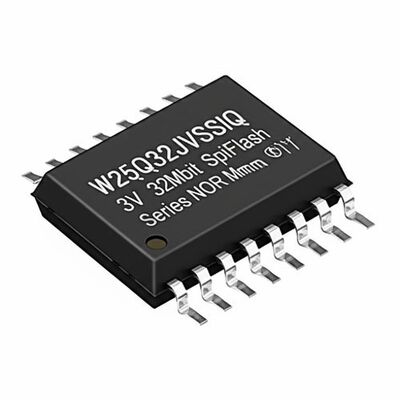 W25Q32JVSSIQ 32 Mbit 133 MHz NORフラッシュメモリICチップ SOIC8 SpiFlashシリーズ