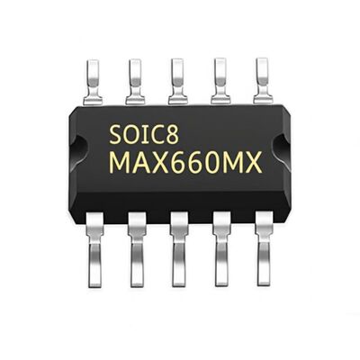 MAX660MX CMOSチャージポンプ電圧コンバータ、100mA出力電流、1.5V～5.5V出力電圧、10kHz～80kHzスイッチング周波数