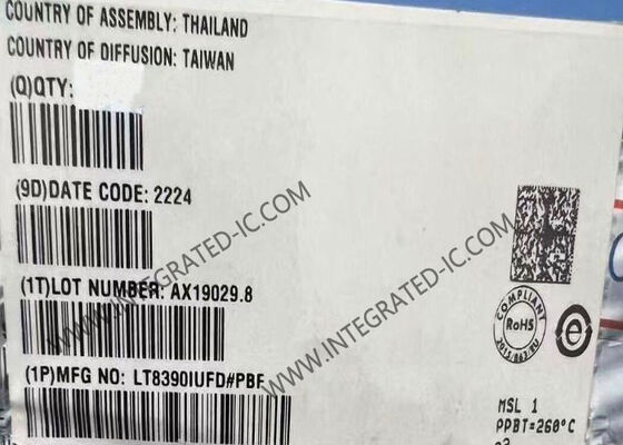 LT8390IUFD 60V 4 スイッチ バックブーストコントローラICチップ QFN28 パッケージ