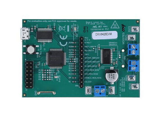 DRV8426EVM 組み込みソリューション評価モジュール DRV8426 ステップモータードライバーボード