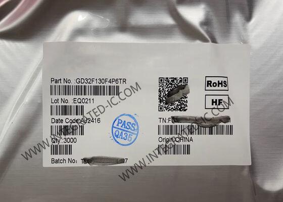 GD32F130F4P6TR マイクロコントローラー MCU 32ビット 48MHz Arm Cortex-M3、16Kバイト フラッシュ搭載