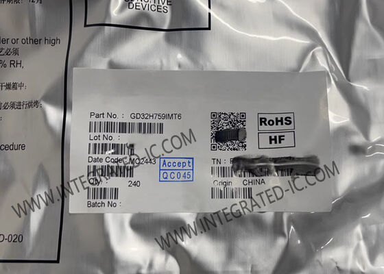 GD32H759IMT6 32ビットマイクロコントローラー MCU、600MHz Arm Cortex-M7、IoTアプリケーション向け