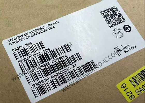 AD8244BRMZ 高精度 FET 入力クワッドユニティゲインバッファ IC チップ、3 MHz 帯域幅 MSOP10