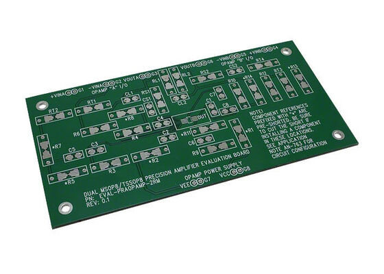 EVAL-PRAOPAMP-2RMZ 組み込みソリューション デュアルチャネル汎用アンプ評価ボード