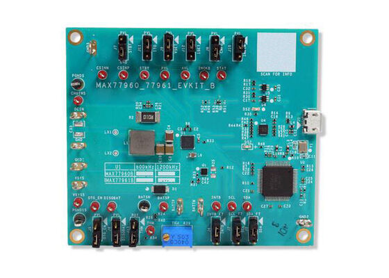 MAX77961BEVKIT12 組み込みソリューション MAX77961B USBタイプC バックブースト充電器評価キット