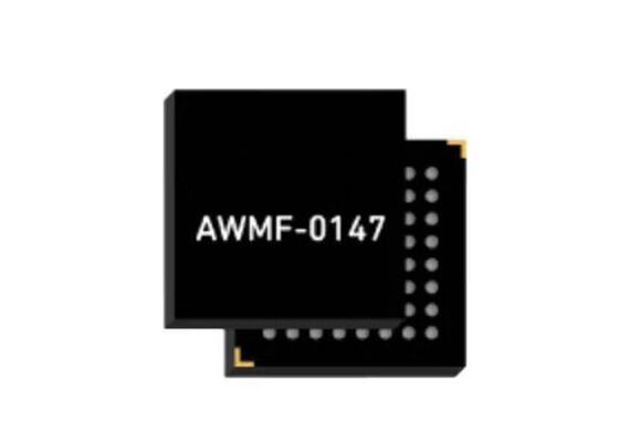 AWMF-0147 13.75GHzから14.5GHzまでの無線通信モジュール Kuバンドクワッド 4x2 Tx ビームフォルマーIC 1.2V操作