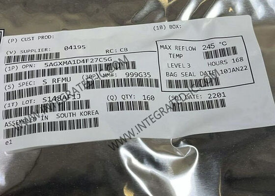 5AGXMA1D4F27C5G Arria V GX FPGA IC 75000 LE,6.5536 Gb/s データレート,および 336 I/O