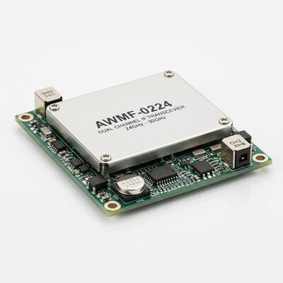 AWMF-0224 ワイヤレス通信モジュール 24GHz から 30GHz 統合PLL/VCO LOシンセサイザーを持つダブルチャンネルIFトランシーバー