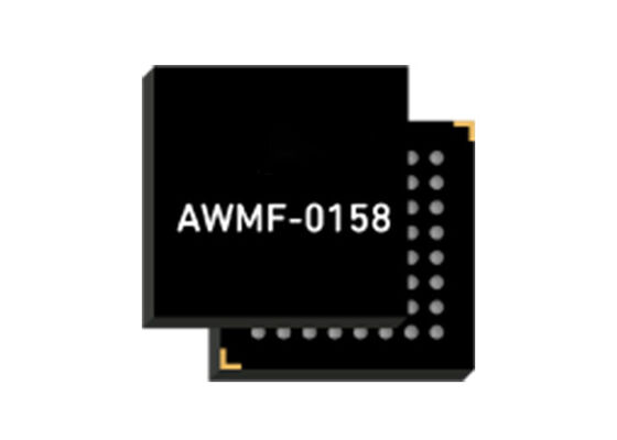 AWMF-0158 ワイヤレス通信モジュール 26.5〜29.5 GHz 単極化 急速波動方向 5G 段階配列IC