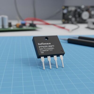IPP60R180P7 600V Nチャネル CoolMOSTM P7 パワー MOSFET トランジスタ 18A連続流出電流