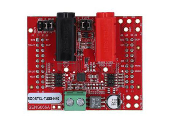 BOOSTXL-TUSS4440 組み込みソリューション TUSS4440 トランスフォーマー駆動超音波トランスデューサー評価モジュール