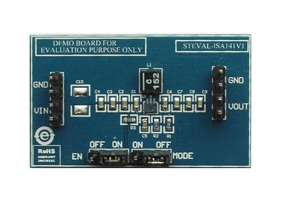STEVAL-ISA141V1 組み込みソリューション STBB3J 二重モード バックブースト DC-DC変換器評価ボード
