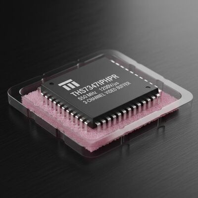 THS7347IPHPR 3チャネルビデオバッファIC 550 MHz帯域幅と1200V/μsスローレート HTQFP48パッケージ