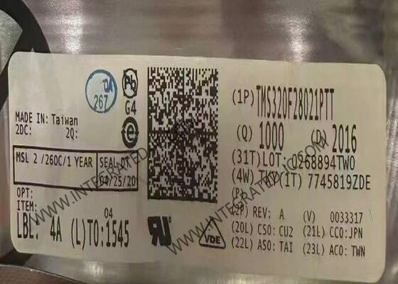 TMS320F28021PTTマイクロコントローラー MCU C2000TM 32ビット 40MHz MCU 64KBフラッシュ