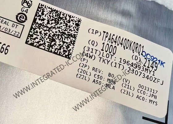 TPA6404QDKQRQ1 集積回路チップ 45W 4チャネル自動車級D級オーディオアンプ