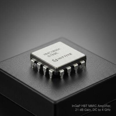HMC589AST89E 統合回路チップ InGaP HBT MMIC増幅器 21 dB 増幅とDC から 4 GHz 周波数帯