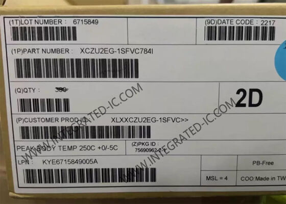 XCZU2EG-1SFVC784I Zynq UltraScale+ MPSOC EG システムオンチップ FPGA