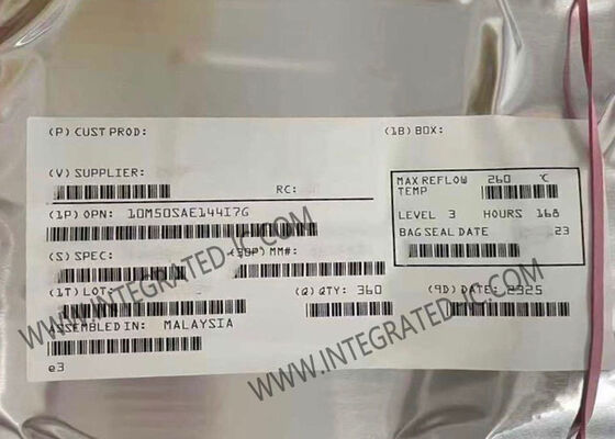 10M50SAE144I7G MAX 10 FPGA フィールドプログラム可能なゲート配列 144-LQFP パッケージ 101 I/O と 450 MHz 速度