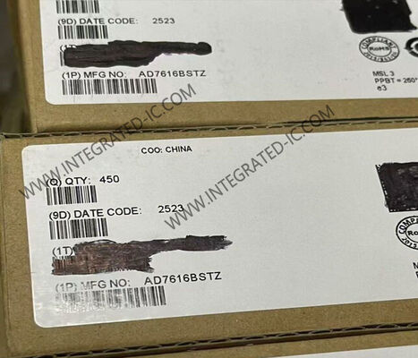 AD7616BSTZ 統合回路チップ 双極入力 デュアル同時サンプリング 16 ビット解像度 ADC