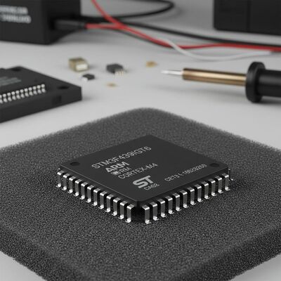 STM32F439IGT6 マイクロコントローラー MCU、LQFP-176 パッケージ、12ビットADC、3.3V I/O電圧組み込みプロセッサチップ