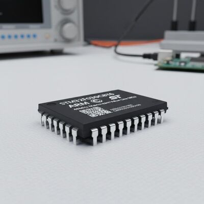 STM32F030C8T6 32ビットマイクロコントローラIC (48MHz ARM Cortex M0コア、39 I/Oピン搭載)