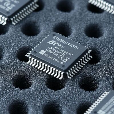 STM32H743VIT6 マイクロコントローラ MCU 480MHz ARM Cortex M7, 1M x 8 RAM, 168 I/O ポート