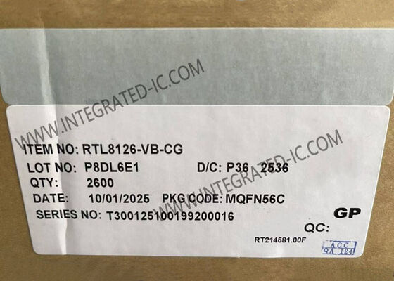 RTL8126-VB-CG イーサネットIC 高速5GbEイーサネットコントローラー QFN-56パッケージ
